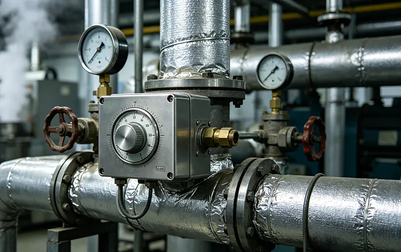 The industrial temperature control foundation of the Electrical Mechanical Thermostat.