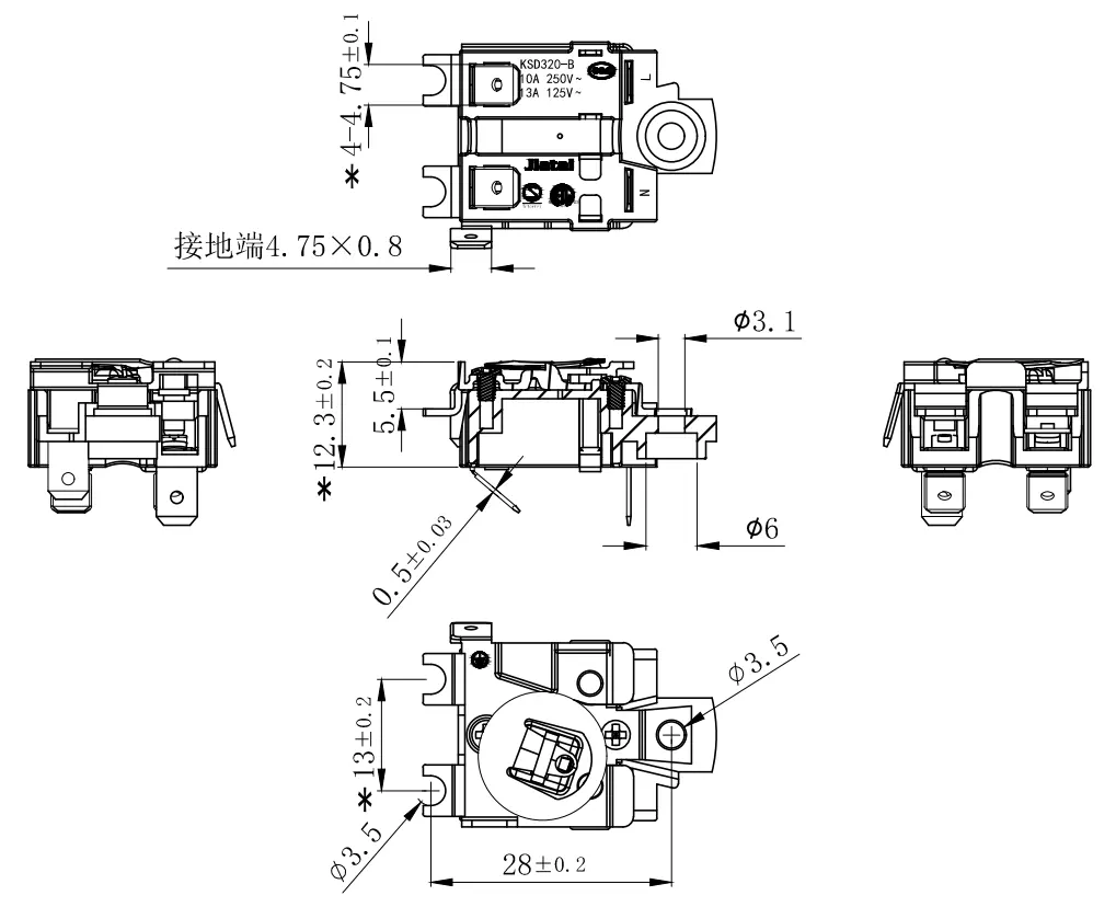 Egg Boiler Thermostat
