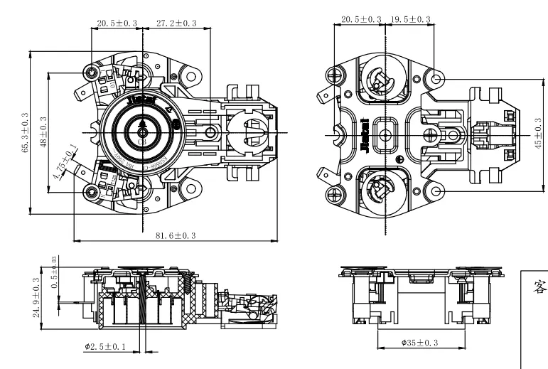 Electrical Bimetal Thermostat