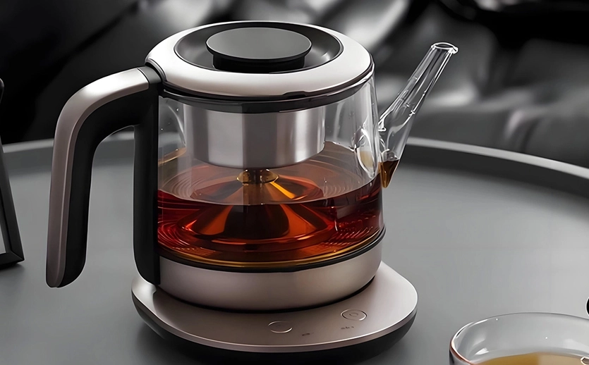 Temperature control teapot