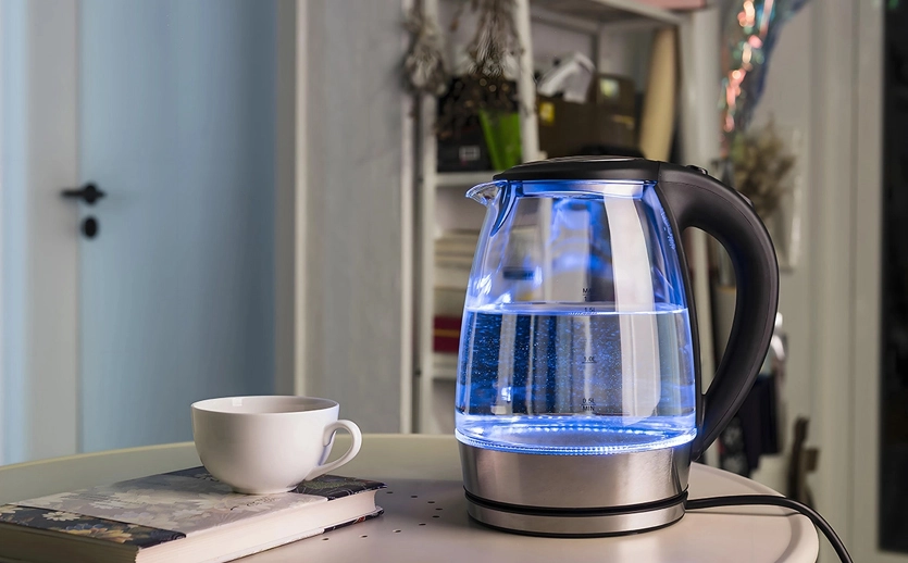 Safety protection glass kettle